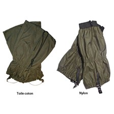 GUETRES COTON NYLON