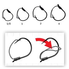 HAMECON CARNASSIER GAMAKATSU WORM 318 WEEDLESS - POCHETTE DE 5