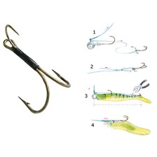 HAMECON DOUBLE CARNASSIER MUSTAD LURE RYDER