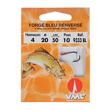 HAMECON MONTE TRUITE WATER QUEEN FORGE BLEU RENVERSE  A CRAN