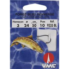 HAMECON MONTE TRUITE WATER QUEEN FORGE BLEU RENVERSE A PALETTE