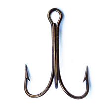 HAMECON TRIPLE CARNASSIER MUSTAD BRONZE 3551
