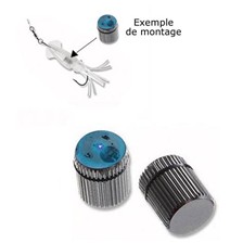 INSERT LUMINEUX ETANCHE CORMORAN POUR LEURRES SOUPLES