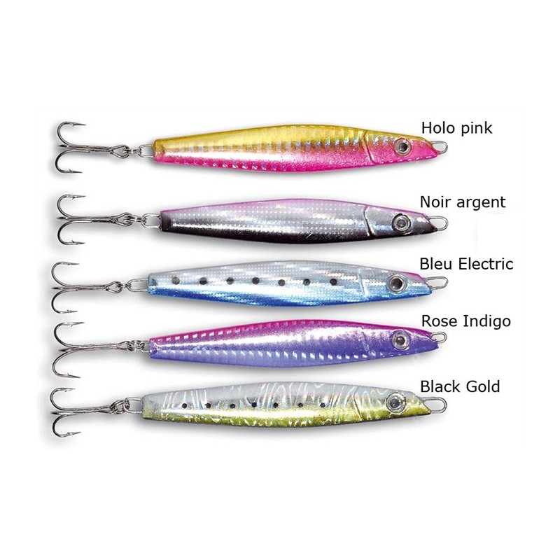 JIG X-PRO DIDIER COURTOIS ROCKET JIG 80g - Rose indigo image