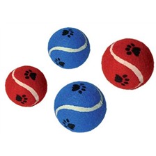 JOUET BALLE TENNIS POUR CHIEN