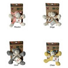 JOUET CHIEN PELUCHE BIO