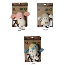 JOUET CHIEN PELUCHE CORDE BIO