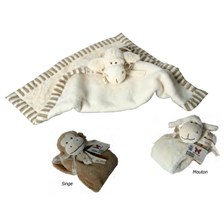 JOUET CHIEN PELUCHE COUVERTURE BIO