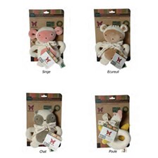 JOUET CHIEN PELUCHE TRICOT BIO