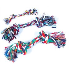 JOUET CORDE 2 NOEUDS POUR CHIEN 