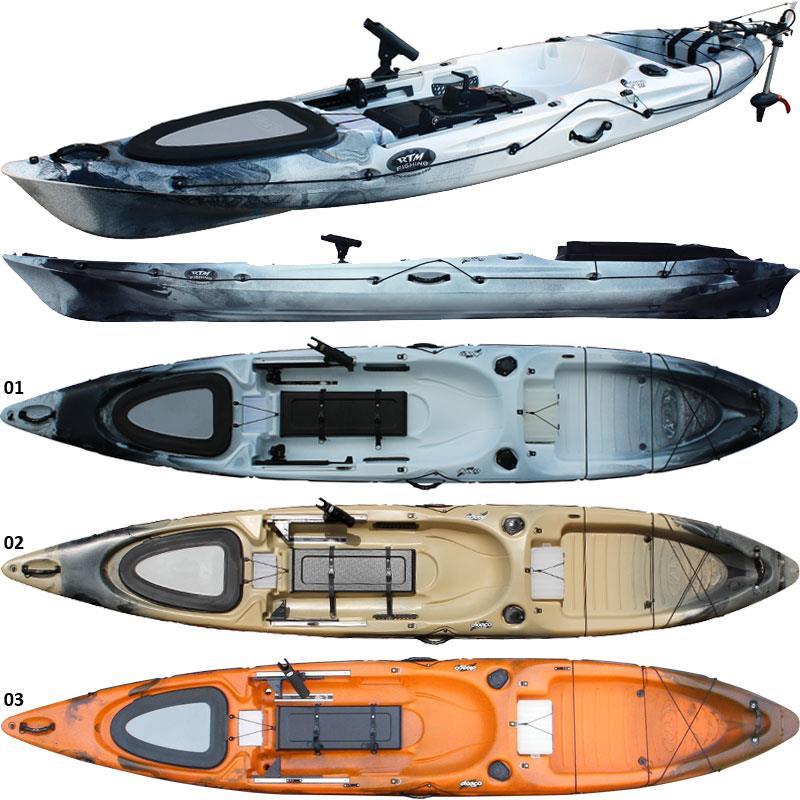 KAYAK DE PECHE ROTOMOD ABACO 360 LUXE TORQEEDO