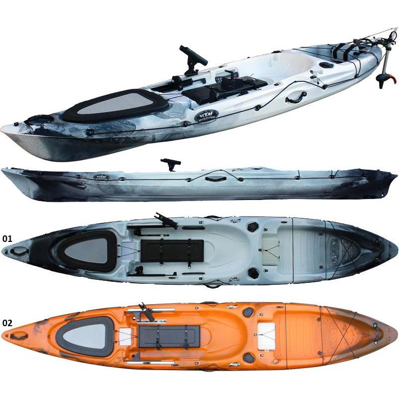 KAYAK DE PECHE ROTOMOD ABACO 420 LUXE TORQEEDO