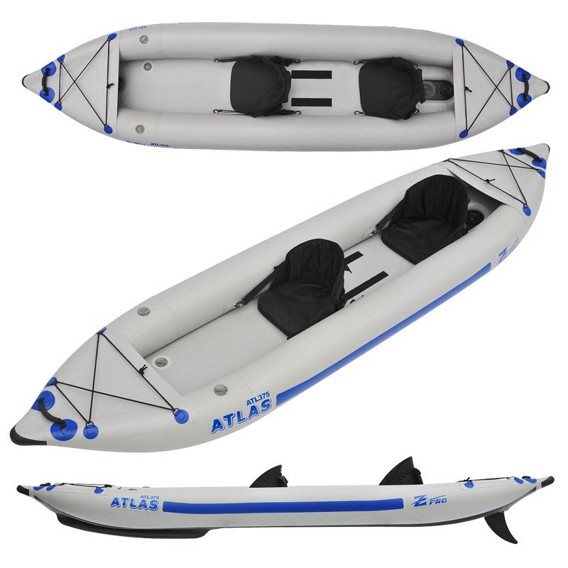 KAYAK GONFLABLE 2 PLACES ZPRO ATLAS ALT375