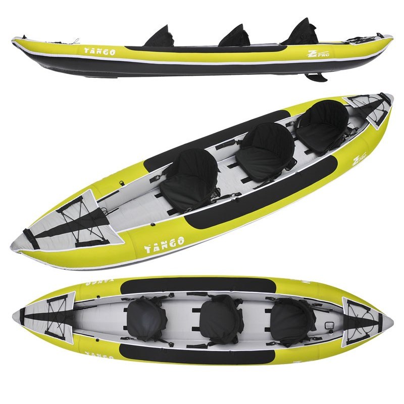 Canoe gonflable 3 places sur EnPerdreSonLapin