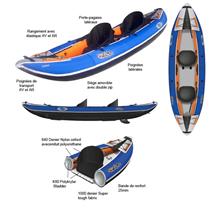 KAYAK GONFLABLE BI-PLACE ROTOMOD KYO