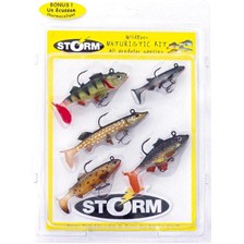 KIT CARNASSIER STORM NATURISTIC - ASSORTIMENT DE 5