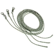 KIT DE MONTAGE FOX TETE DE LIGNE LEADCORE AVEC EPISSURES - LOT DE 15