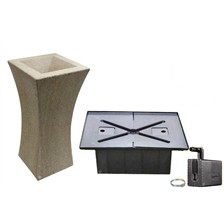 KIT FONTAINE RESINE LED LAGUNA MONACO