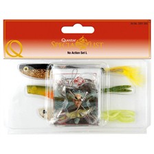 KIT LEURRES SOUPLES QUANTUM NO ACTION SET L