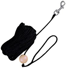 LAISSE A PISTER TRESSEE RONDE BOULE BOIS