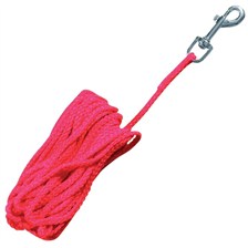 LAISSE A PISTER TRESSEE RONDE ROUGE