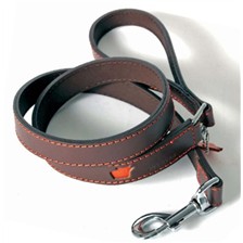 LAISSE CUIR POUR CHIEN IMAGE HAPPY DOG