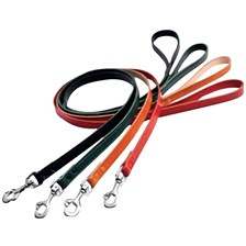 LAISSE  CUIR RIVEE POUR CHIEN 