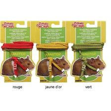 LAISSE ET HARNAIS POUR RONGEUR LIVING WORLD HAMSTER