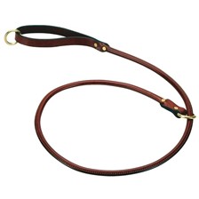 LAISSE LASSO RONDE MENDOTA EN CUIR
