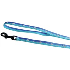 LAISSE NYLON POUR CHAT BI-COLOR POISSON COEUR