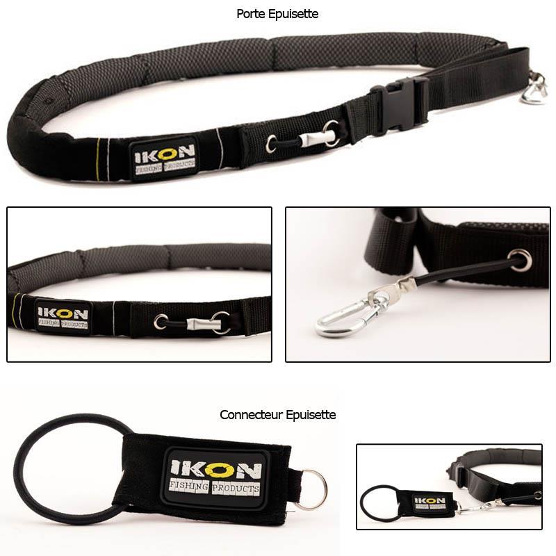 LANDING NET HOLDER BELT IKON FISHING PRODUCTS NEW GENERATION
