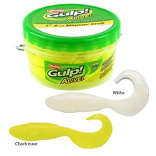 LEURRE BERKLEY GULP ALIVE GRUB - POT DE 33