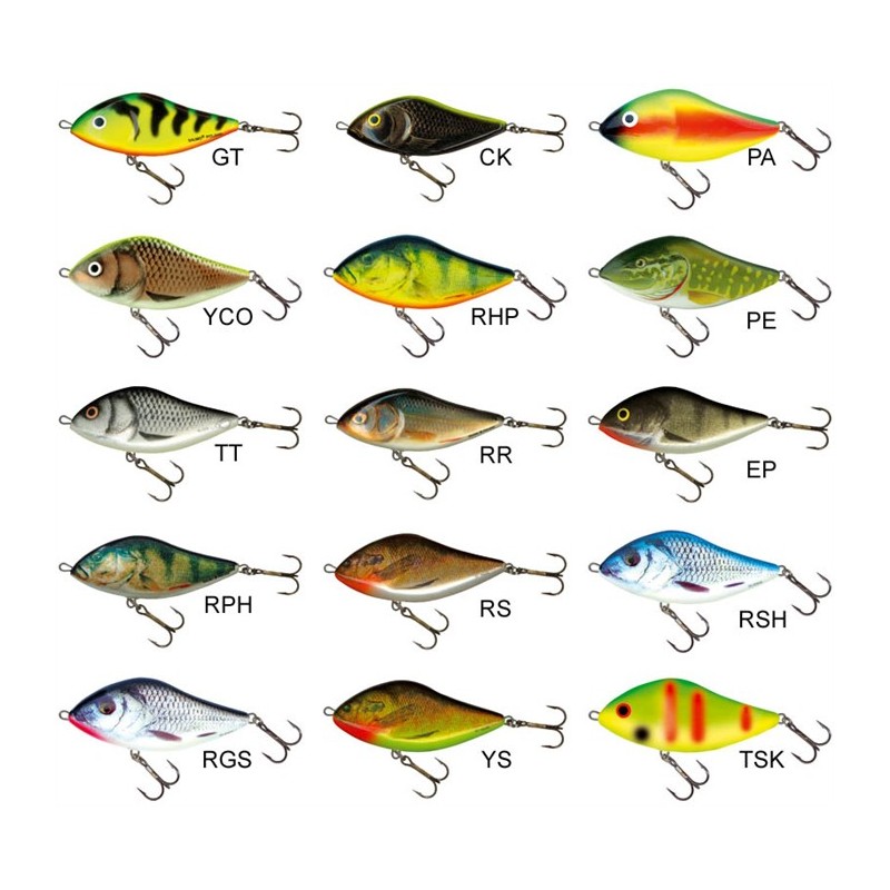 LEURRE COULANT SALMO SLIDER 5cm - couleur RGS image