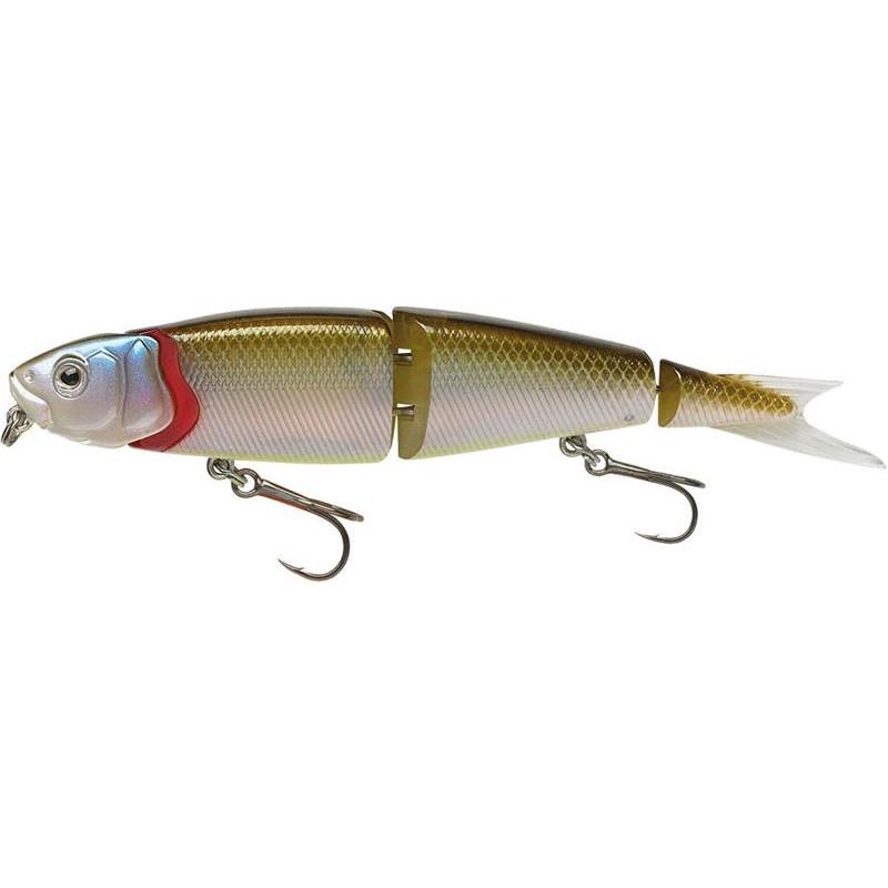 LEURRE SUSPENDING SAVAGE GEAR 4PLAY HERRING SWIM & JERK 13CM 18-Lemon back image