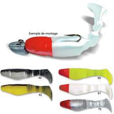 LEURRE DELALANDE MISS SHAD 8CM - PACK DE 4