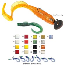 LEURRE DELALANDE SKING 10CM - PACK DE 4