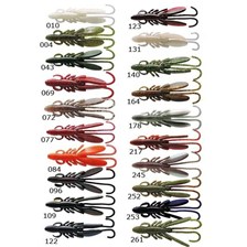 LEURRE ECOGEAR BUG ANTS 3'' 80MM - PACK DE 8
