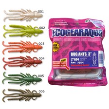 LEURRE ECOGEARAQUA BUG ANT 82MM - PACK DE 6