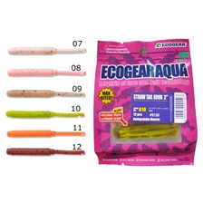 LEURRE ECOGEARAQUA STRAW TAIL 50MM - PACK DE 12