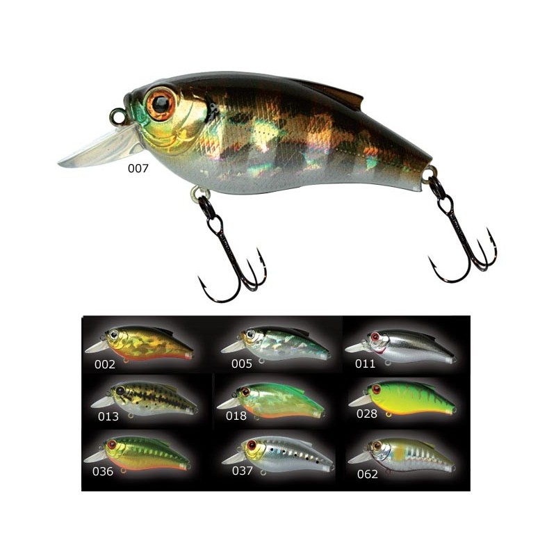 LEURRE FLOTTANT ADAM'S WOBBLER 50 SR 036-Hight Hg Gold Green image