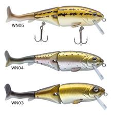 LEURRE FLOTTANT ARTICULE RIVER2SEA WOOD N MINNOW 160F