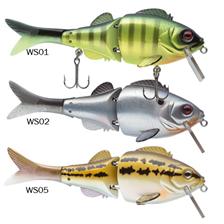 LEURRE FLOTTANT ARTICULE RIVER2SEA WOOD N SUNFISH 170F