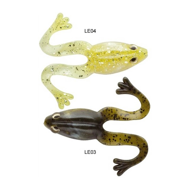 LEURRE RIVER2SEA LIVE EYE FROG 80 - PACK DE 8 Couleur LE04 image