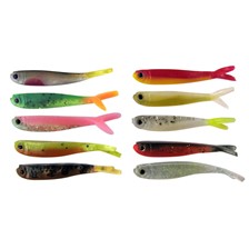 LEURRE SOUPLE AMS ASSORTIMENT FINSLOW 5CM - PACK DE 10
