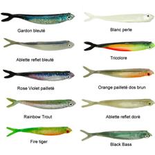 LEURRE SOUPLE AMS FINESSES 15CM ET 20CM - PACK DE 3
