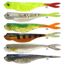 LEURRE SOUPLE AMS MODEL SHAD 8CM - PACK DE 6