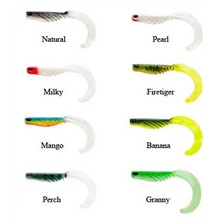 LEURRE SOUPLE BERKLEY POWERBAIT RIPPLE GRUBS BULK 16CM - PACK DE 25