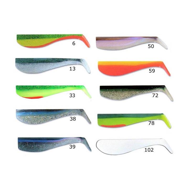 LEURRE SOUPLE BIG HAMMER SHAD 13CM - PACK DE 4 6-Atomic Punk image