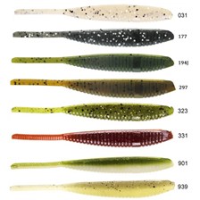 LEURRE SOUPLE GARY YAMAMOTO SHAD SHAPE WORM 4" - PACK DE 10