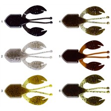 LEURRE SOUPLE ILLEX COSMO CRAW 76MM - PACK DE 8